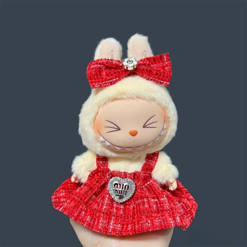 Labubu Plush Doll Skirt Set