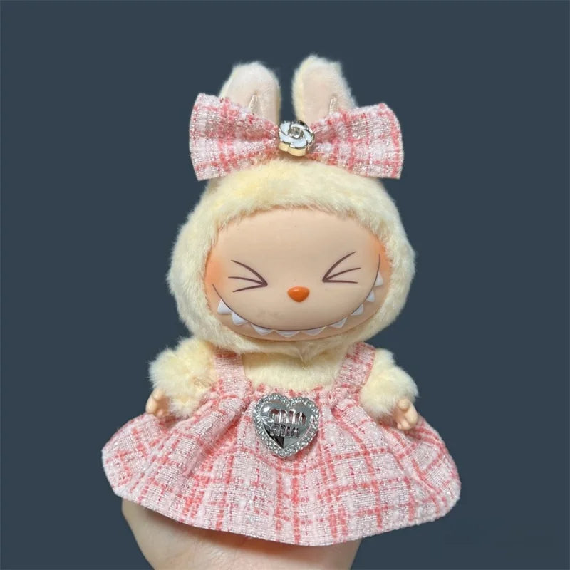 Labubu Plush Doll Skirt Set