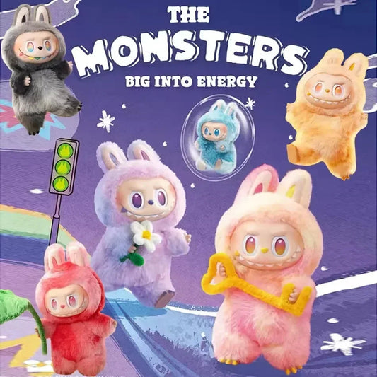 Labubu BIG Into Energy Monster Keychain